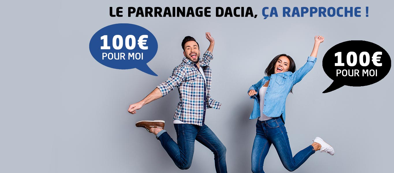 parrainage dacia 
